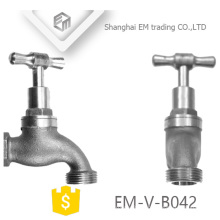 EM-V-B042 Nickel plated zinc alloy bibcock taps with 1/2" thread